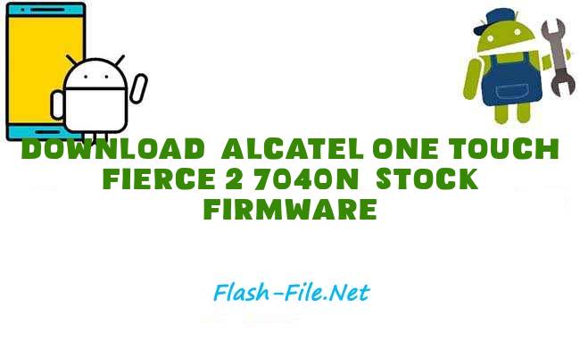Alcatel One Touch Fierce 2 7040N