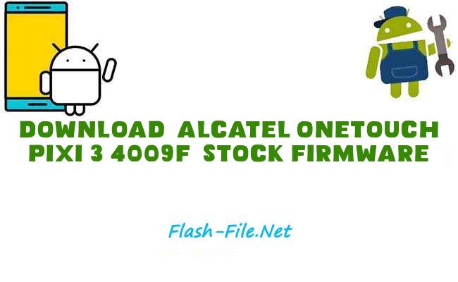 Alcatel OneTouch Pixi 3 4009F