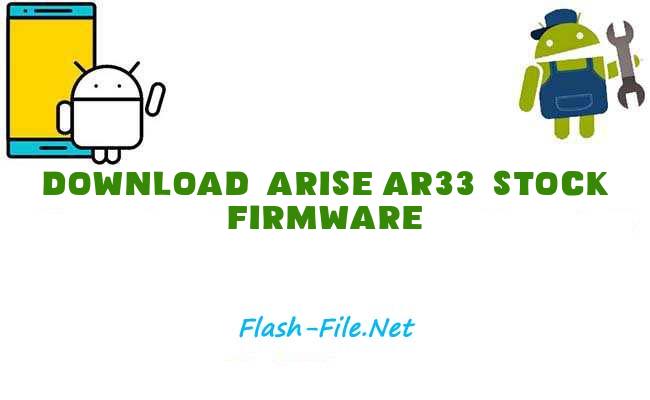 Download arise ar33 Stock ROM