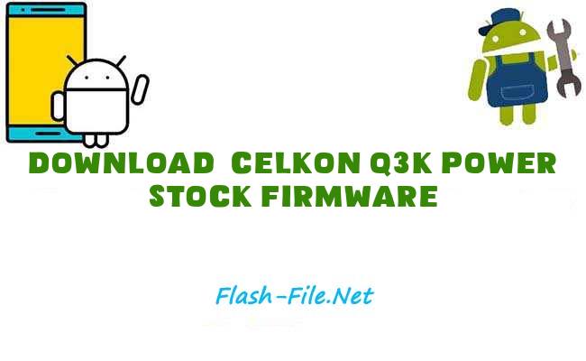 Download celkon q3k power Stock ROM