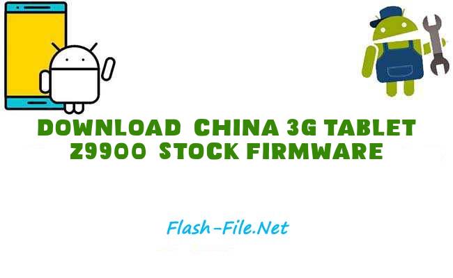 China 3G Tablet Z9900