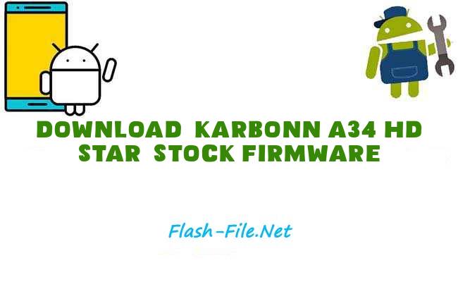 Download karbonn a34 hd star Stock ROM
