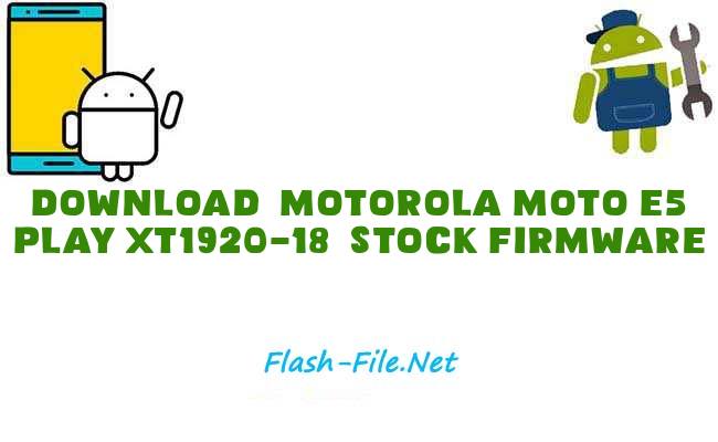 Motorola Moto E5 Play XT1920-18