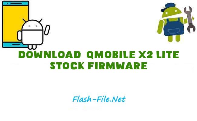 Download qmobile x2 lite Stock ROM