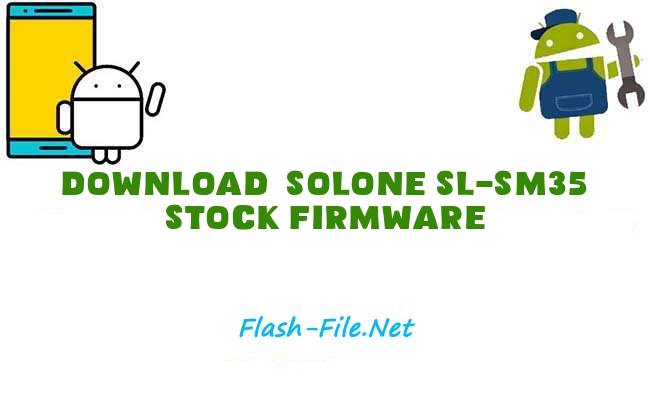 Download solone sl sm35 Stock ROM